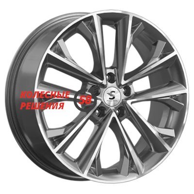 Premium Series КР012 (Atlas Pro) Diamond Gloss Graphite 7x18/5x114.3 D60.1 ET45  