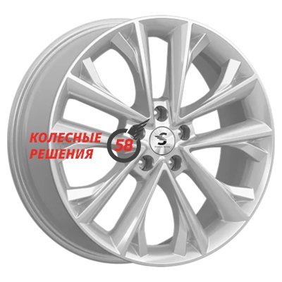 Premium Series КР012 (Haval F7/F7x) Elite Silver 7x18/5x114.3 D64.1 ET40  