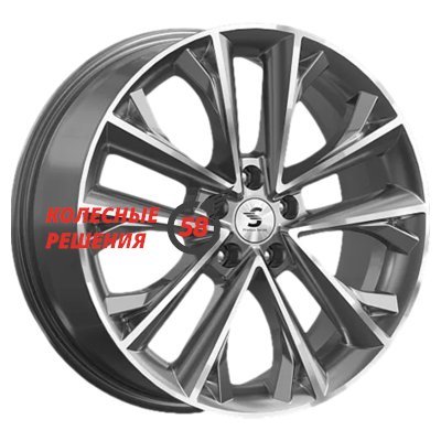 Premium Series КР012 (Tiggo 7 Pro) Diamond Gloss Graphite 7x18/5x108 D60.1 ET33  