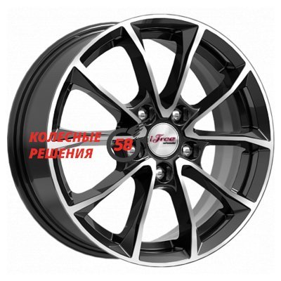 iFree Джет (КС914) Блэк Джек 6.5x16/5x114.3 D67.1 ET43  