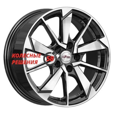 iFree Зиплайн (КС1042) Блэк Джек 6.5x16/5x100 D57.1 ET38  