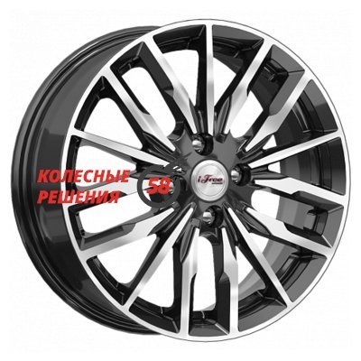 iFree Миконос (КС946) Блэк Джек 6x16/4x100 D60.1 ET37  