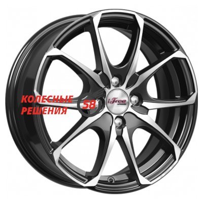 iFree Такеши (КС877) Блэк Джек 6x16/4x114.3 D67.1 ET40  