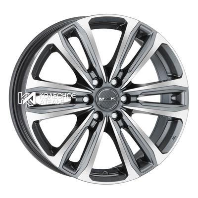 MAK Safari 6 Gunmetal Mirror Face 8x18/6x114.3 D66.1 ET30  