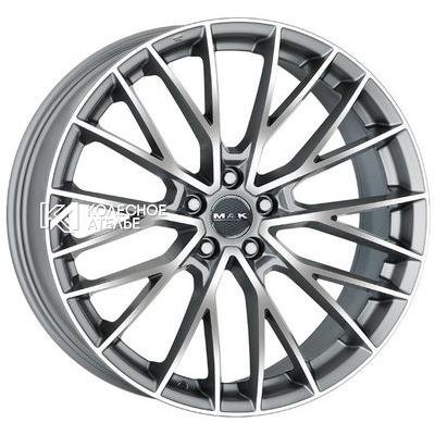 MAK Speciale Graphite Mirror Face 8.5x21/5x112 D66.6 ET29  