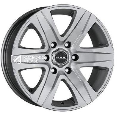 MAK Stone 4x4 T Silver 8.5x18/6x114.3 D66.1 ET30  