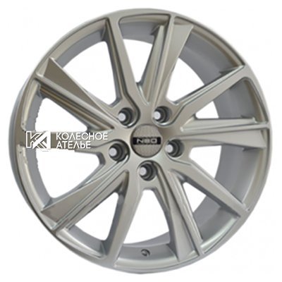 Neo 738 Silver 7.5x17/5x114.3 D67.1 ET46  