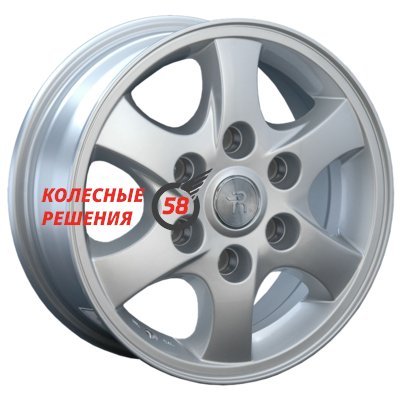 Replay TY91 Sil 6x15/6x139.7 D106.1 ET30  