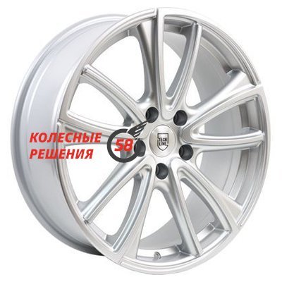 Tech Line 682 Silver 7x16/5x114.3 D66.1 ET47  