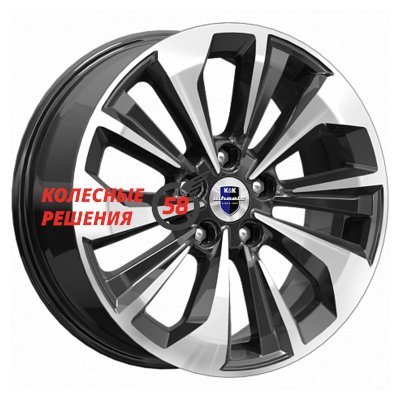 K&K Авиор (КС936) Алмаз черный 7x17/5x114.3 D66.1 ET45  