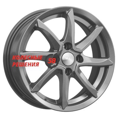 СКАД Osaka (КЛ317) Графит 6x15/4x100 D60.1 ET50  