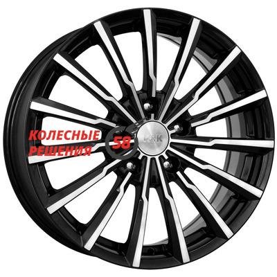 K&K Акцент (КС641) Алмаз черный 5.5x14/4x100 D67.1 ET39  