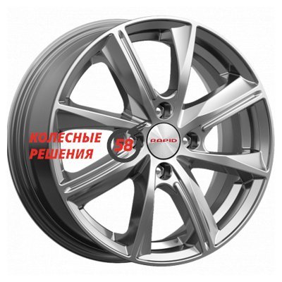 K&K Арнар-оригинал (КС890) Дарк платинум 6x15/4x100 D60.1 ET40  