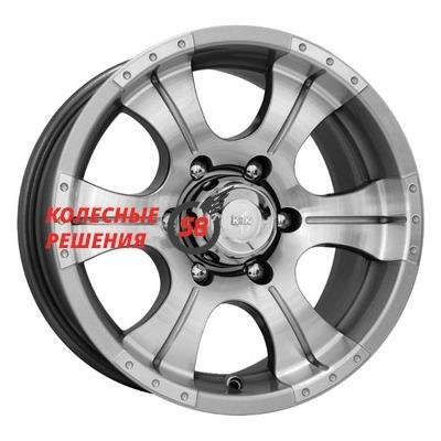 K&K Байконур (КС465) Дарк платинум 8x16/6x139.7 D108.5 ET20  