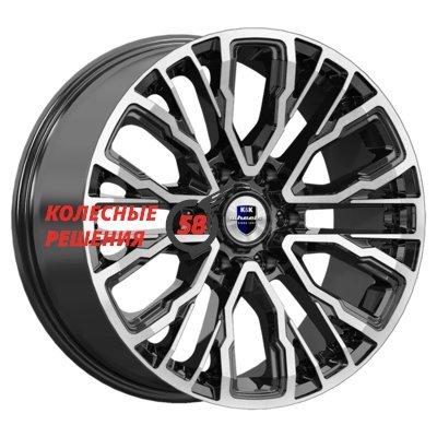 K&K Кортес (КС1102) Алмаз черный 8.5x19/6x139.7 D106.1 ET25  