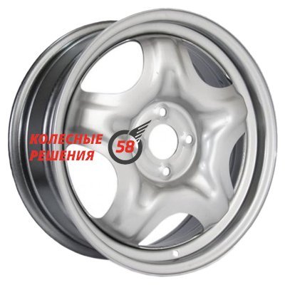 ТЗСК Renault Sandero Stepway Серебро 6.5x16/4x100 D60.1 ET37  