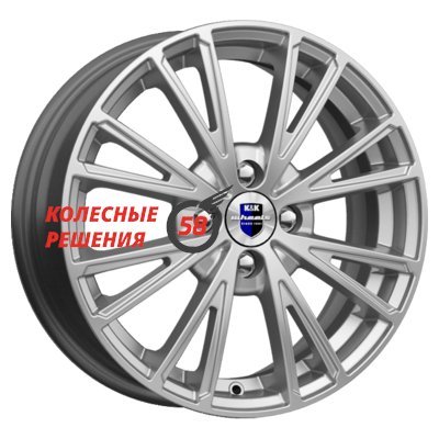 K&K Меандр-оригинал (КС888) Сильвер SK 6x15/4x100 D60.1 ET50  