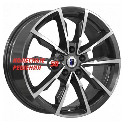 K&K Меренге (КС902) Алмаз черный 7.5x17/5x120 D72.6 ET40  