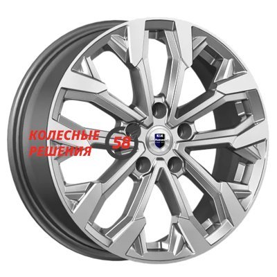 K&K Морейн (КС1046) Дарк платинум 6.5x17/5x108 D65.1 ET43  