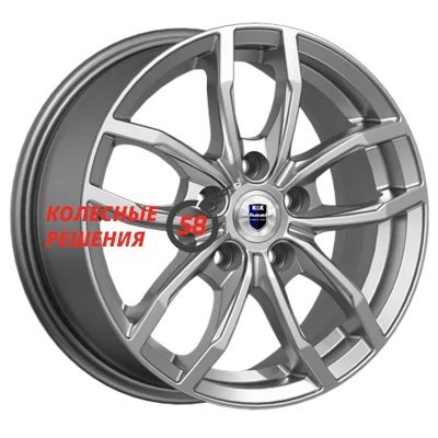 K&K Фрост (КС1048) Дарк платинум 6.5x15/5x114.3 D60.1 ET39  