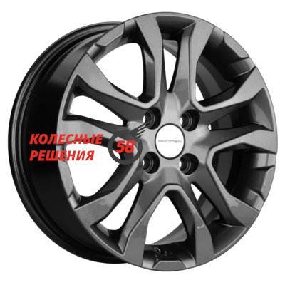 Khomen Wheels KHW1503 (XRay) Gray 6x15/4x100 D60.1 ET40  