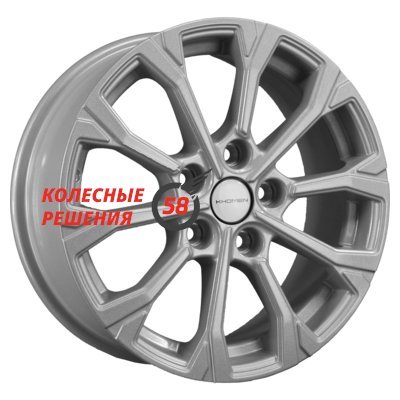Khomen Wheels KHW1605 (Huyndai/Kia) F-Silver 6.5x16/5x114.3 D67.1 ET44  