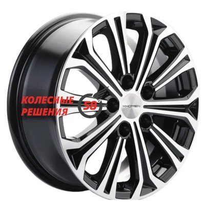 Khomen Wheels KHW1610 (Astra) Black-FP 6.5x16/5x115 D70.2 ET41  
