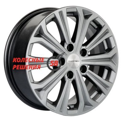 Khomen Wheels KHW1610 (Kia) Gray 6.5x16/5x114.3 D67.1 ET41  