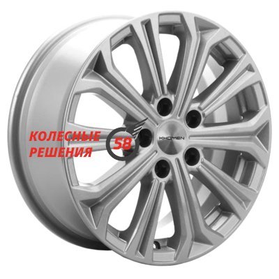 Khomen Wheels KHW1610 (Kia) F-Silver 6.5x16/5x114.3 D67.1 ET41  