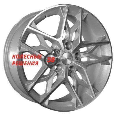 Khomen Wheels KHW1709 (Evolute i-Joy) F-Silver-FP 7x17/5x110 D67.1 ET40  