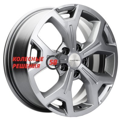 Khomen Wheels KHW1710(2) (VW Transporter) Gray 6.5x17/5x120 D65.1 ET55  