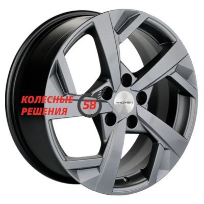 Khomen Wheels KHW1712 (Ford C-Max) Gray 7x17/5x108 D63.35 ET50  