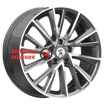 Premium Series КР010 (Xceed) Diamond Gloss Graphite 7.5x18/5x114.3 D67.1 ET45  