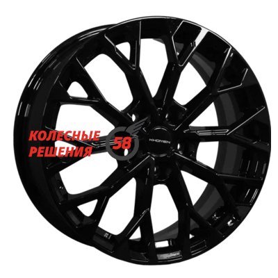 Khomen Wheels KHW1718 (Changan CS35/CS35 Plus) Black 7x17/5x110 D63.3 ET46  