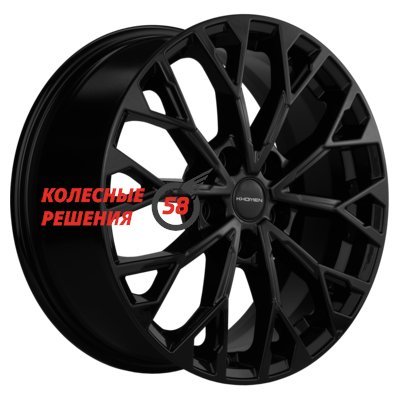 Khomen Wheels KHW1718 (Dongfeng 580) Black 7x17/5x110 D67.1 ET45  