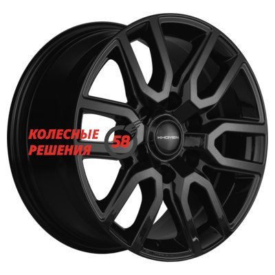 Khomen Wheels KHW1723 (LC Prado/Lexus GX) Black 8x17/6x139.7 D106.1 ET25  