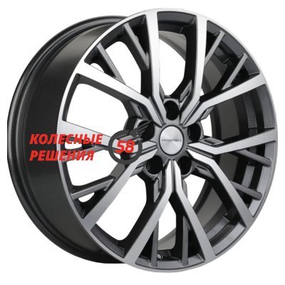 Khomen Wheels KHW1806 (Dargo/Jolion) Gray-FP 7x18/5x114.3 D66.5 ET37  