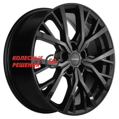 Khomen Wheels KHW1806 (Exeed TXL) Black 7x18/5x108 D65.1 ET36  