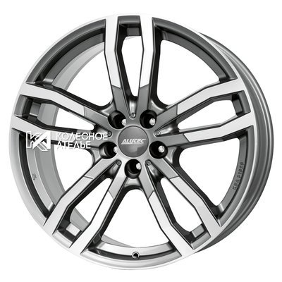 Alutec DriveX Metal Grey Front Polished 9.5x21/5x112 D66.5 ET53  