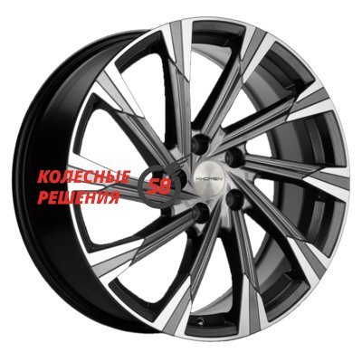 Khomen Wheels KHW1901 (Tugella) Gray-FP 7.5x19/5x108 D63.4 ET46  