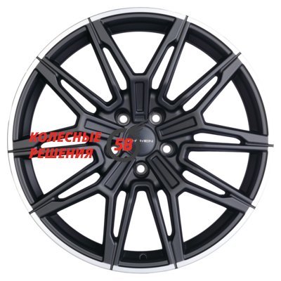 Khomen Wheels KHW1904 (3/4/5/6 series) OLD Black matt MR 8.5x19/5x120 D72.6 ET30  