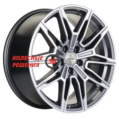 Khomen Wheels KHW1904 (BMW Front) Gray-FP 8.5x19/5x112 D66.6 ET30  