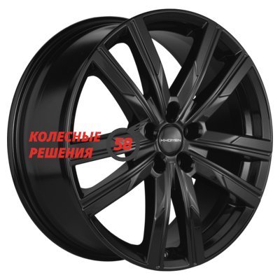 Khomen Wheels KHW1905 (Chery Tiggo 8) Black 7.5x19/5x108 D60.1 ET47  