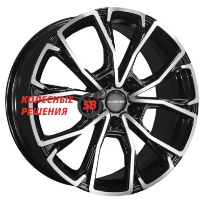 Khomen Wheels KHW1907 (Exeed RX) Black-FP 7.5x19/5x108 D65.1 ET41  