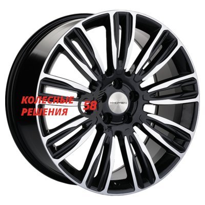 Khomen Wheels KHW2004 (SantaFe) Black-FP 8.5x20/5x114.3 D67.1 ET48  