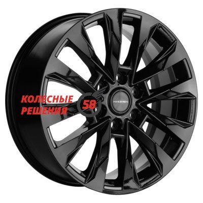 Khomen Wheels KHW2010 (LC 300 Tuning) Black 8x20/6x139.7 D95.1 ET45  