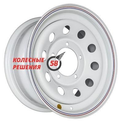 Off-Road Wheels УАЗ Белый 8x16/5x139.7 D110 ET-3  