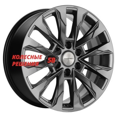 Khomen Wheels KHW2010 (Mohave) Gray 8x20/6x114.3 D67.1 ET40  