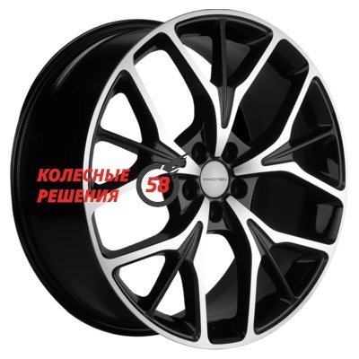 Khomen Wheels KHW2012 (Voyah Dream) Black-FP 8x20/5x120 D66.1 ET41.5  