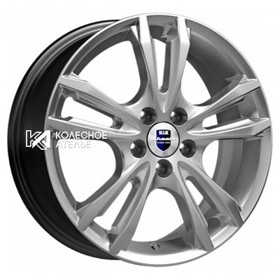 K&K Samara (КС866) Сильвер SK 6x16/5x114.3 D67.1 ET50  